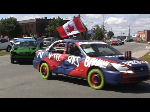 2017 Gander Demolition Derby Parade