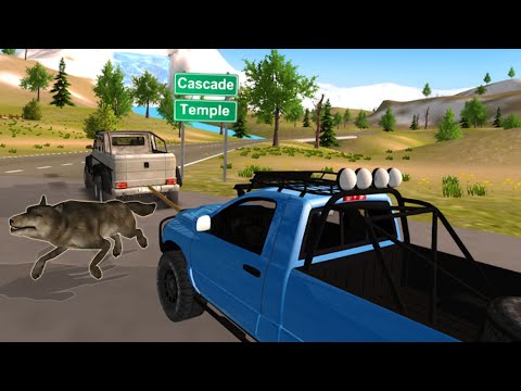 6x6 Offroad Truck Driving Simulator – Hill Climb Pickup - Android Gameplay #1