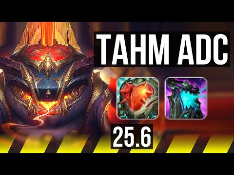 TAHM KENCH & Swain vs CORKI & Rakan (ADC) | EUW Master | 25.6