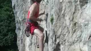 preview picture of video 'Georgia Caucasus : Rockclimbing in Chiatura'