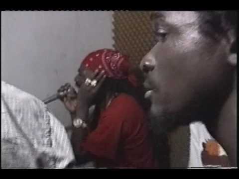 Capleton voicing for Chant Down at Jaro studios 2003