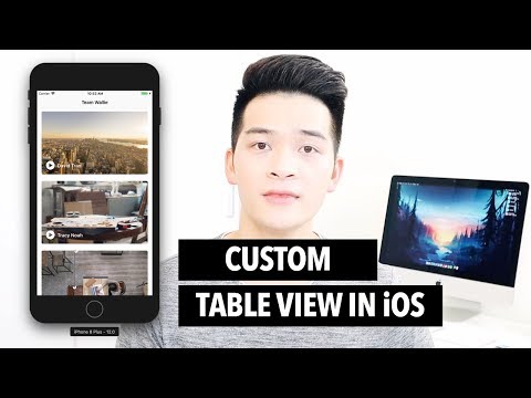 UITableView - Create Custom Table View Cell