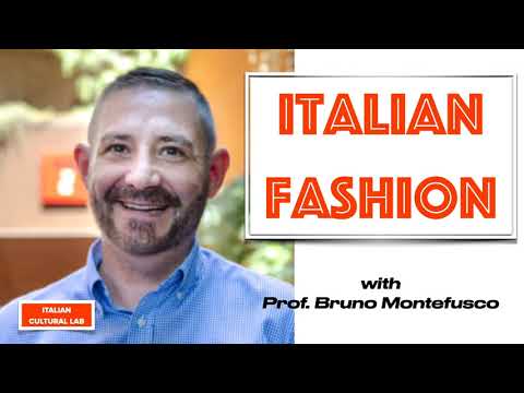 Cultural Lab - Italian Fashion with Prof. Bruno Montefusco