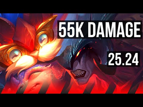 HEIMERDINGER vs AATROX (TOP) | 55K damage | KR Grandmaster | 25.24