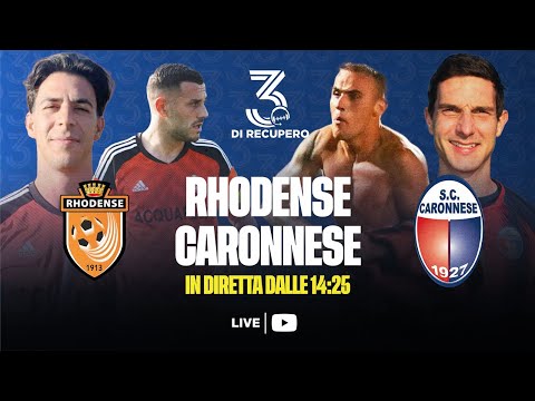 ECCELLENZA - GIRONE A | RHODENSE - CARONNESE | LIVE - 3 di recupero
