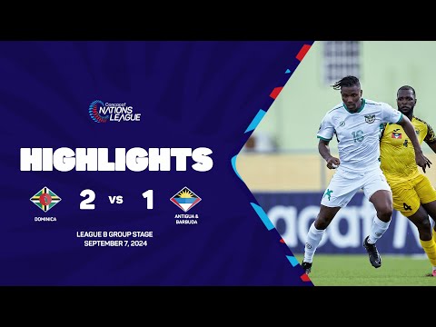 Dominica vs Antigua & Barbuda | 2024/25 Concacaf Nations League | Group Stage