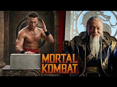 MORTAL KOMBAT (1992) Reimagined – Real Hollywood Legends 🎥 #mortalkombat