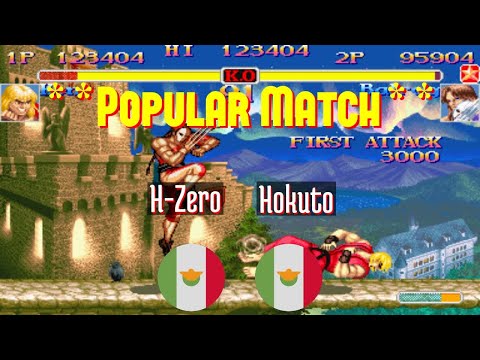 FT10 @ssf2xjr1: H-Zero (MX) vs Hokuto (MX) [Super SF II X ssf2x ssf2 Fightcade] Feb 15
