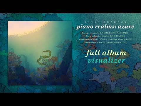 [visualizer] piano realms: azure (full album)