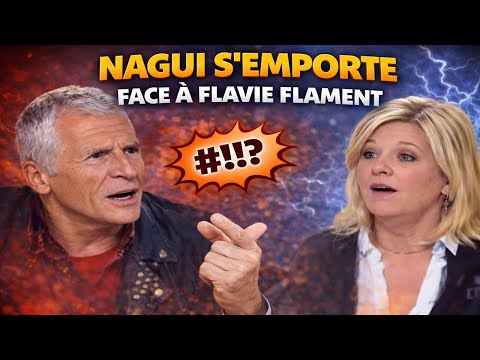 Awkward moment on the Télématin set: Nagui loses his temper with Flavie Flament