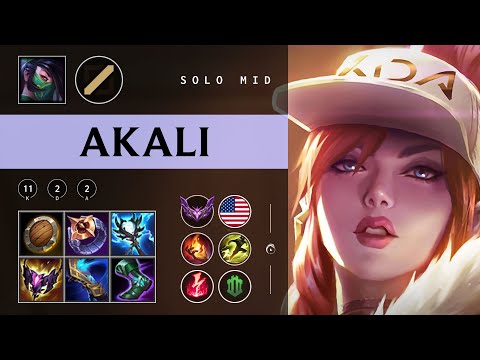 Akali Mid vs Vladimir - NA Master Patch 25.24