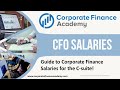 CFO Salary - How much do CFOs make?