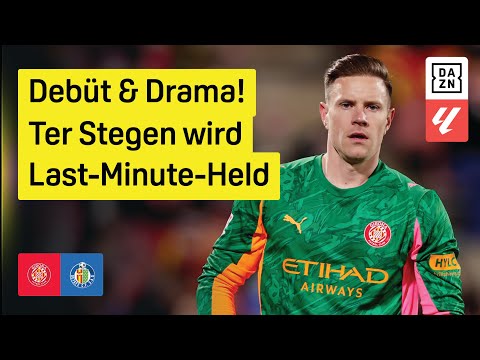 Ter Stegen gibt Debüt | FC Girona - FC Getafe | 21. Spieltag | LaLiga | DAZN Highlights