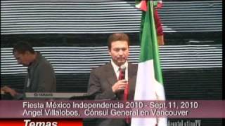 Fiesta México Independencia 2010  - Presentación y Grito de Independencia