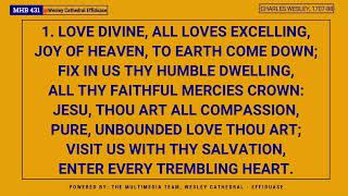Love Divine All Loves Excelling