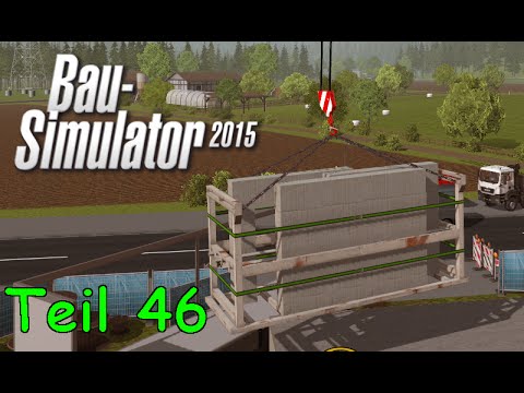 Let's Play Bau Simulator 2015 Teil 46 - Modernes Haus mit Flachdach und großem Teich | Liongamer1