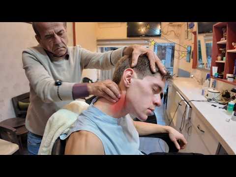 ASMR Old School Barber Mehmet - Full Traditional Service (Relax & Sleep)