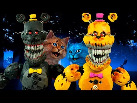 ИГРАЮ ЗА АНИМАТРОНИКА ФНАФ КООП в РОБЛОКС / КОТЁНОК ЛАЙК FNAF COOP ROBLOX
