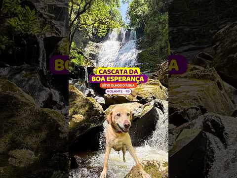 😱 ATENÇÃO! Cuidado nas pedras na #cascatadaboaesperança #rolante #sitioolhosdagua