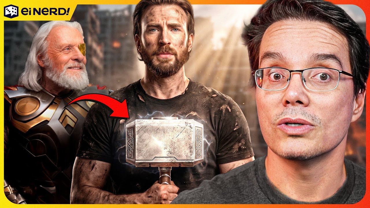 O CAPITÃO AMÉRICA VAI EMPUNHAR O MJOLNIR NOVAMENTE!