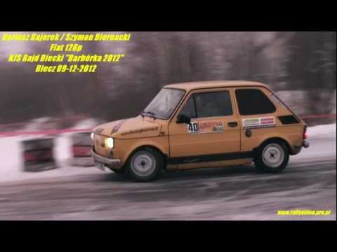 Dariusz Bajorek / Szymon Biernacki - Fiat 126p - KJS Rajd Biecki "Barbórka 2012" Biecz - 09-12-2012