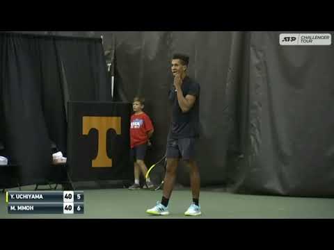 Yasutaka Uchiyama (JPN) vs Michael Mmoh (USA) Knoxville challenger Round 1