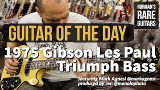 Video thumbnail for Guitar of the Day: 1975 Gibson Les Paul Triumph Bass | Norman's Rare Guitars by Normans Rare Guitars