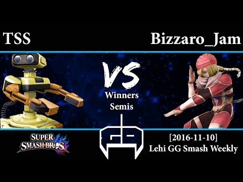 [2016-11-10] Wii U - TSS (ROB) vs Bizzaro_Jam (Sheik, Roy) WS