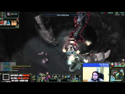 Imaqtpie reacts to Illaoi's 1vs4 - League of Legends