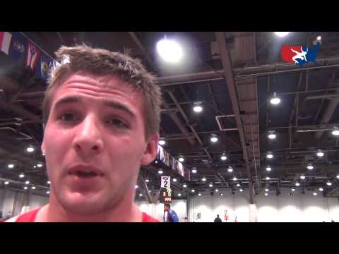 Dylan Palacio wins 74 KG FILA Junior Nationals