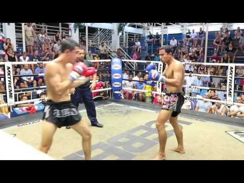 Liam McNeil PhuketTopTeam vs Nintalay Thailand Muay Thai fight 19 July 2017