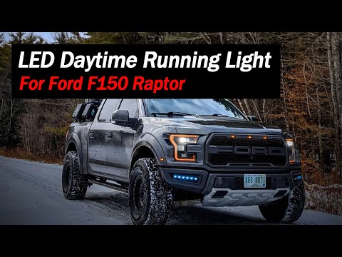 Ford F150 Raptor  LED Daytime Running Light DRL Fog Lights Installation | AMERICAN MODIFIED