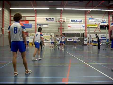 Particolare/d.s. volleybaltraining Avital Selinger