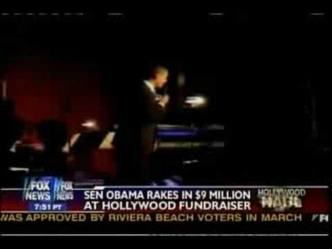 Obama Parties In Hollywood While Lehman and AIG Collapse