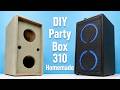 Diy Homemade Party Box Bluetooth Speaker How To Make Jbl Party Box 310