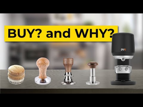 Comparison of coffee espresso tampers and features - differences and which is better?