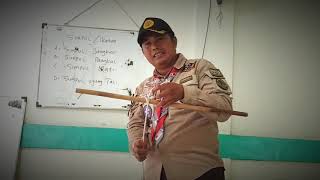TALI TEMALI/SIMPUL ( Simpul Jangkar, Simpul Pangkal, Simpul Mati, Simpul Ujung Tali ) #1