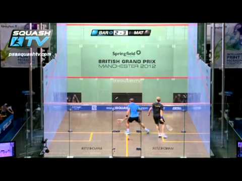 Squash : MegaRallies - Peter Barker v Nick Matthew - EP7