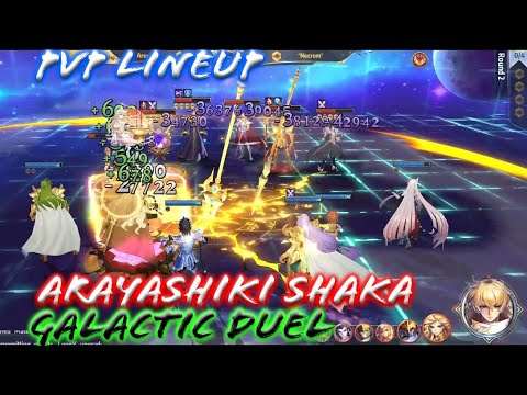 Saint Seiya: Awakening - Arayashiki Shaka Review: Lineup Combo for PvP Galactic Duel! (With Cosmo)