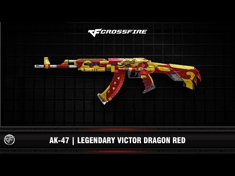 CF : AK-47 | Legendary Victor Dragon Red (VIP Beta)