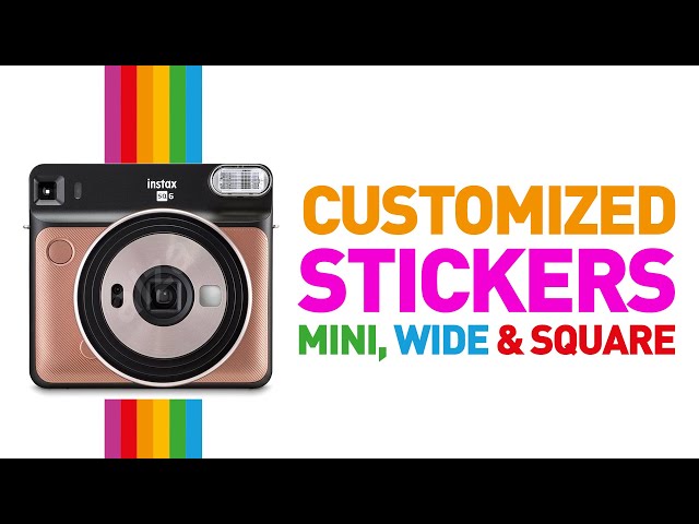 Vídeo relacionado con 30 Unidades De Pegatinas Para Bordes De Fotos Photo Border Stickers Marcos De Fotos Instantáneas Bonitos Pegatinas Para Fotos Instantáneas Para Fujifilm Instax Mini, Con 2 Pegatinas Decorativas