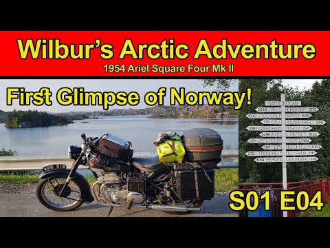 First fjord in Norway! Langesund to Egersund on Rv44 S01E04 - Wilbur's Arctic Adventure
