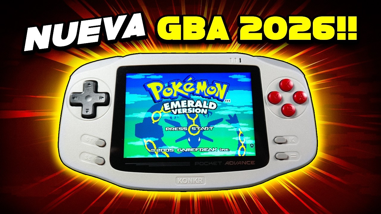 NUEVA GAMEBOY ADVANCE emuladora: KONKR POCKET ADVANCE ¿ merece la pena ?