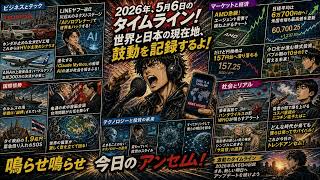 【聴くニュース】AIソロプレナー・ANA改悪・ハンタウイルス…激動の5月6日をJ-POPで振り返り！