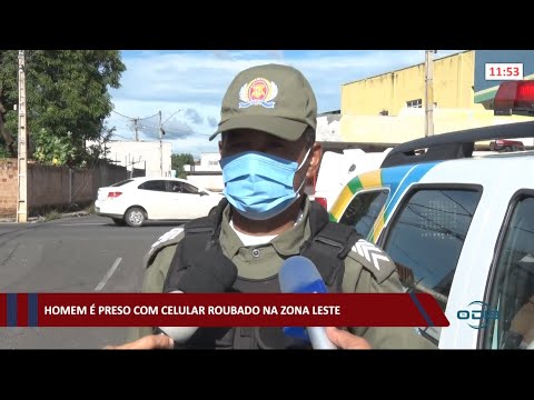 Homem é preso com celular roubado na zona leste de Teresina 29 03 2021