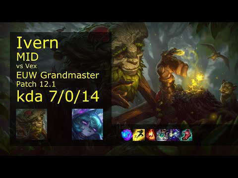 Rank 3 EUW Ivern: Mid vs Vex