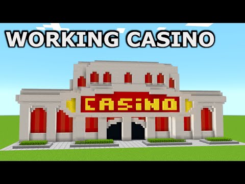 Minecraft: How to make a Working Casino! (easy)