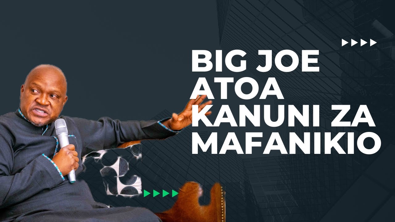 Joseph Kusaga Atoa Kanuni Muhimu Za Mafanikio Kwa Vijana
