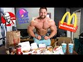 Letting Fast Food Employees DECIDE What I Eat | Arm Workout
