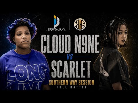 Cloud N9NE vs Scarlet | KCS x Southern Way | Full Krump Battle
